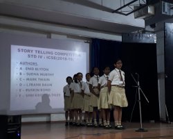 Std IV Story Telling Competition